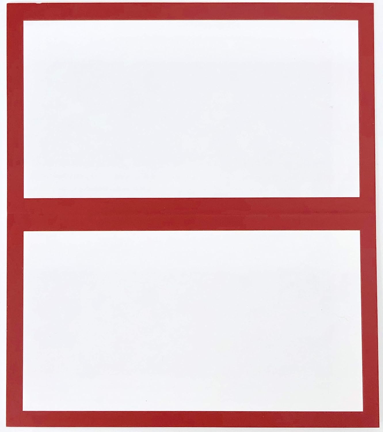 Tented Name Cards 50 Pack - Wedding Banquet Cocktail Party Use