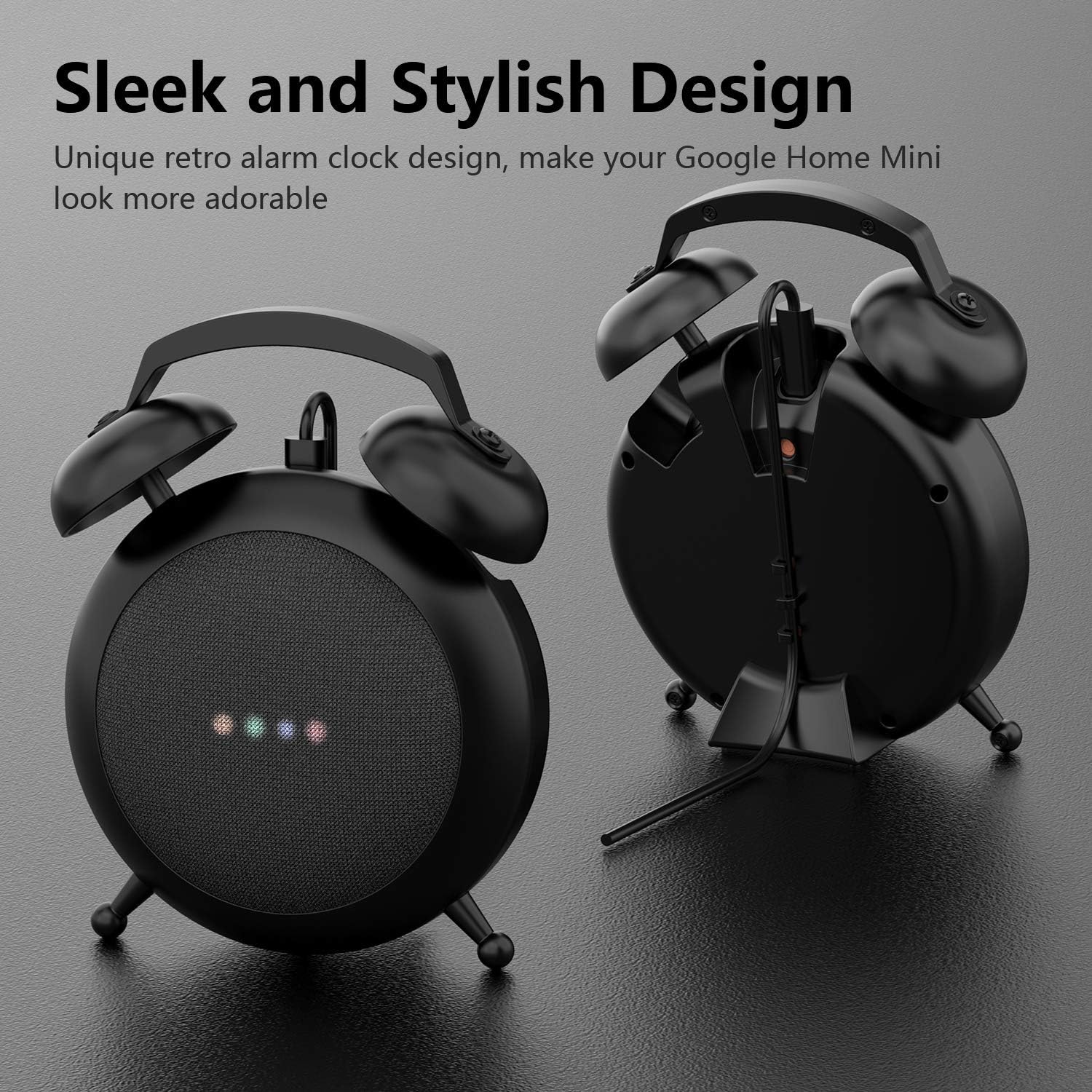 Portable Speaker Mount for Google Home Mini and Nest Mini
