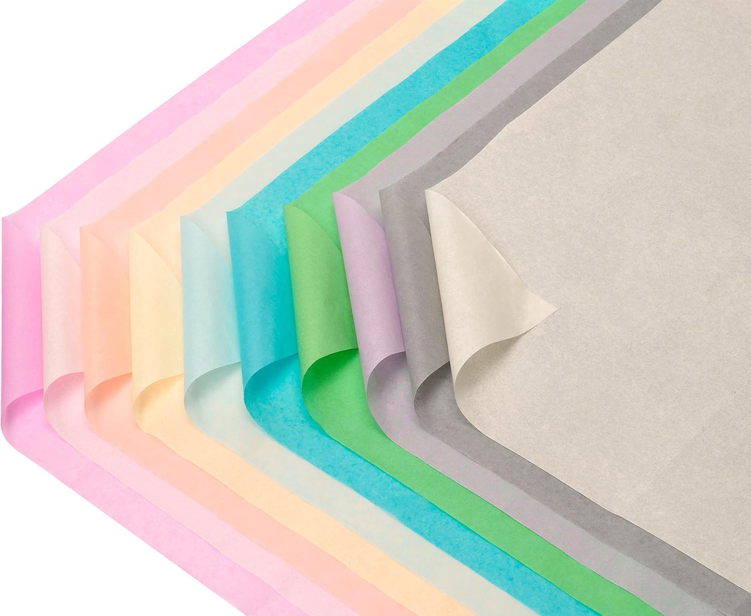 American Greetings 200 Sheets 20x20 Inch Pastel Tissue Paper for All Occasions