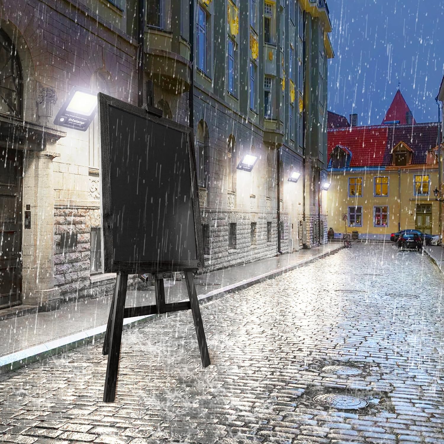 Vaste Large Adjustable Wooden Easel for Painting
