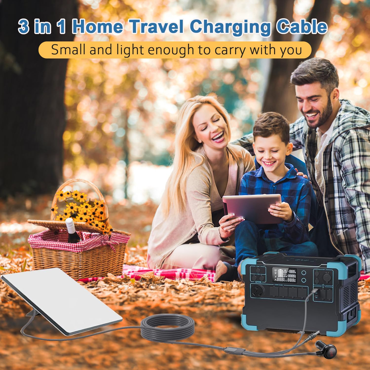 GemCoo Starlink Mini 3 in 1 Car Charger Cable