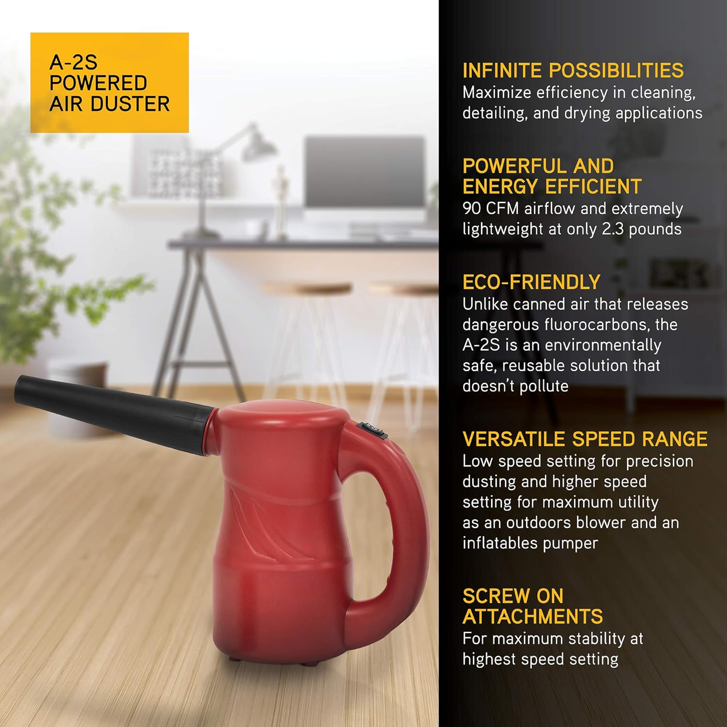 XPOWER A-2S Cyber Duster Electric Air Duster