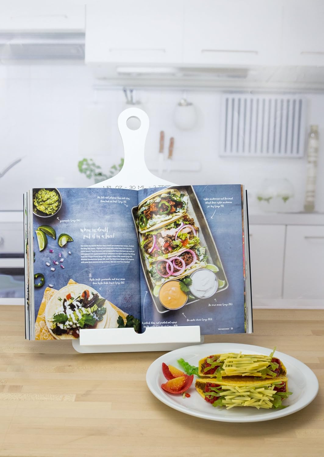 Boston Warehouse Cookbook Stand and Tablet Holder