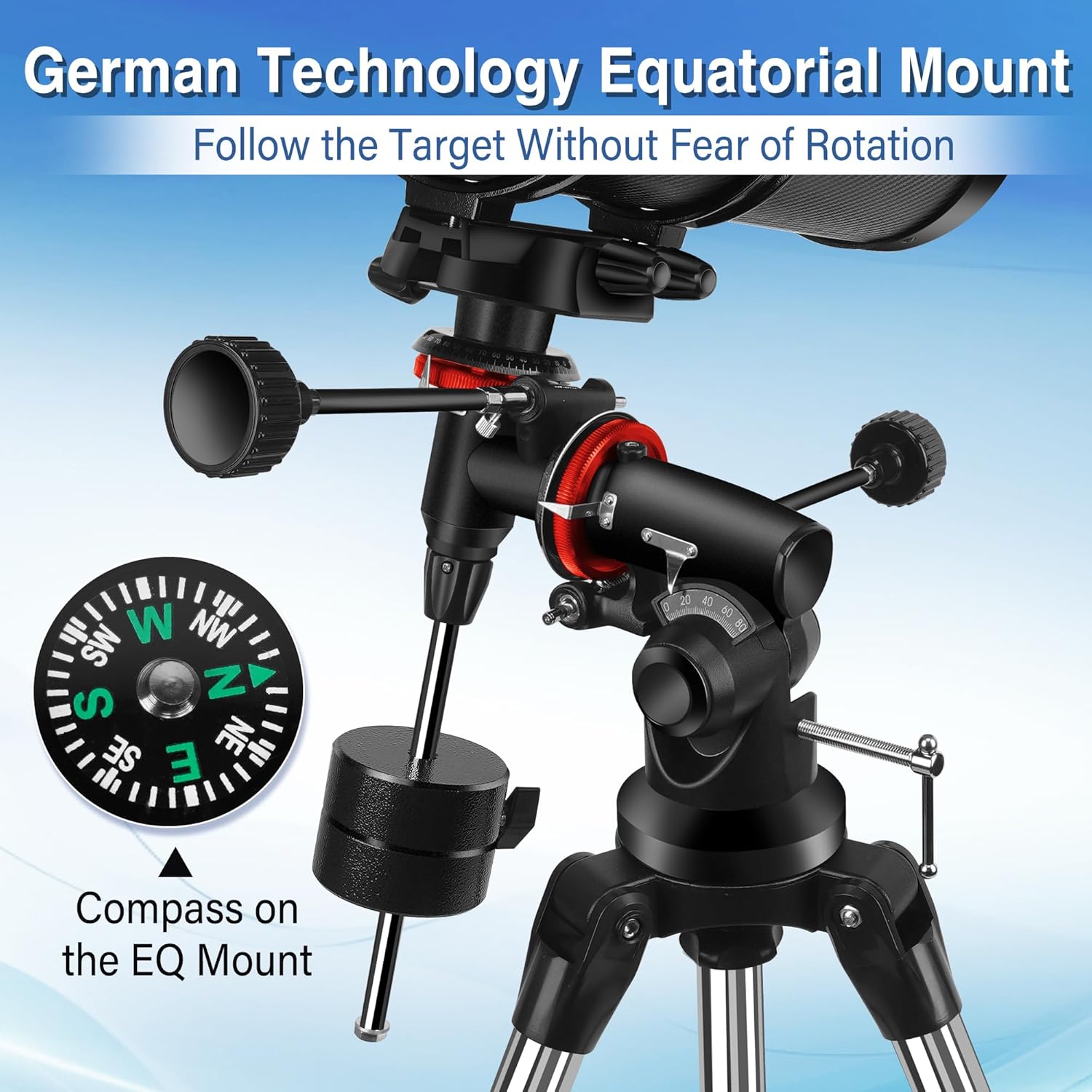 Gaterda 150mm Reflector Telescope for Astronomy