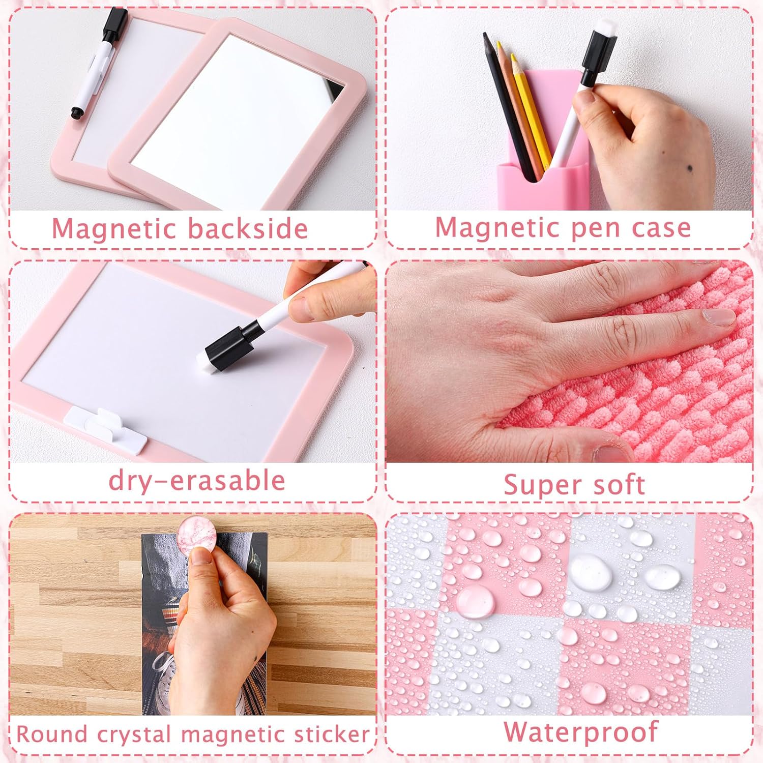 Eersida 23pcs Magnetic Locker Decorations for Girls