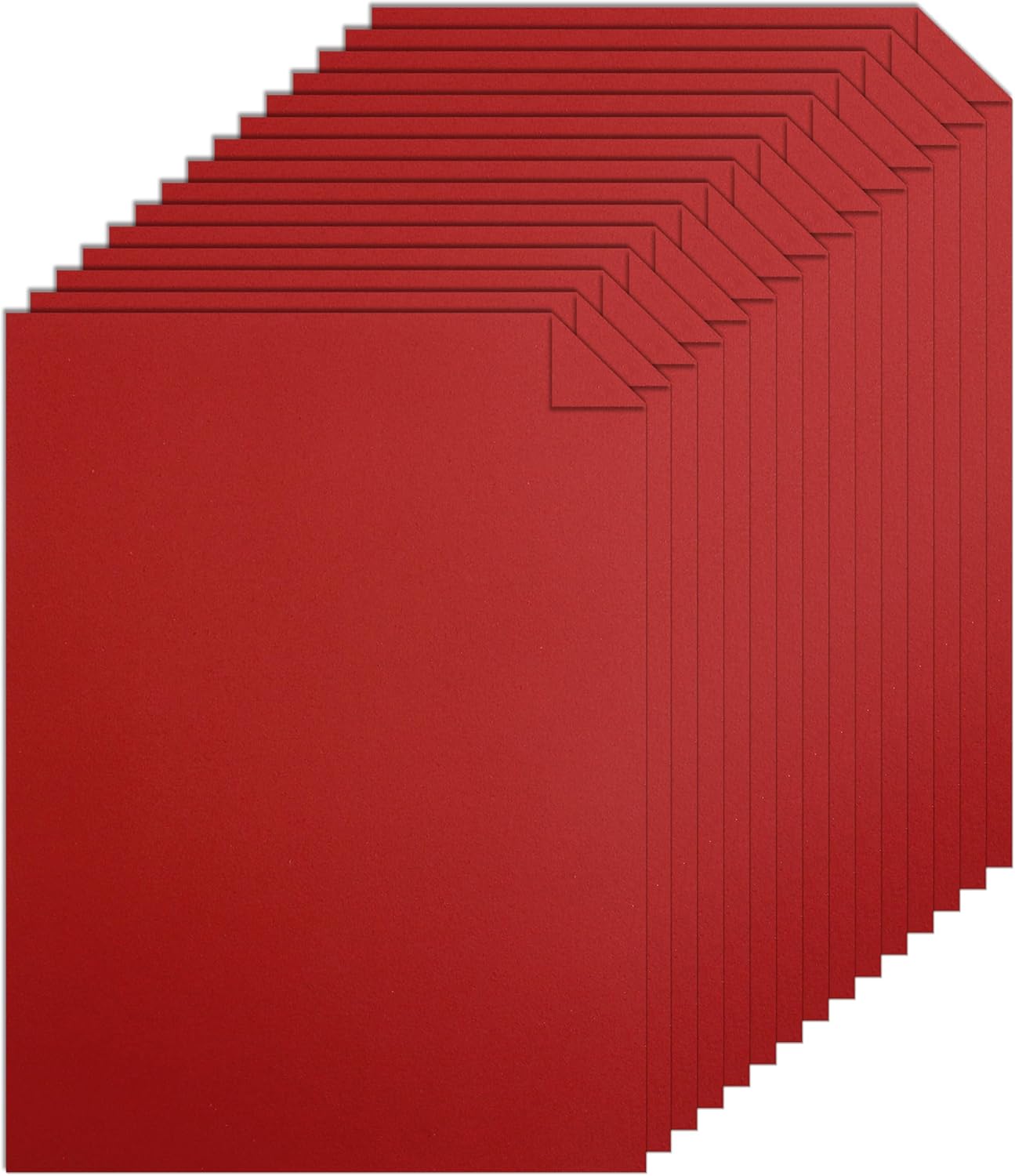 28 Sheets Dark Red Cardstock 85x11 for DIY Cards