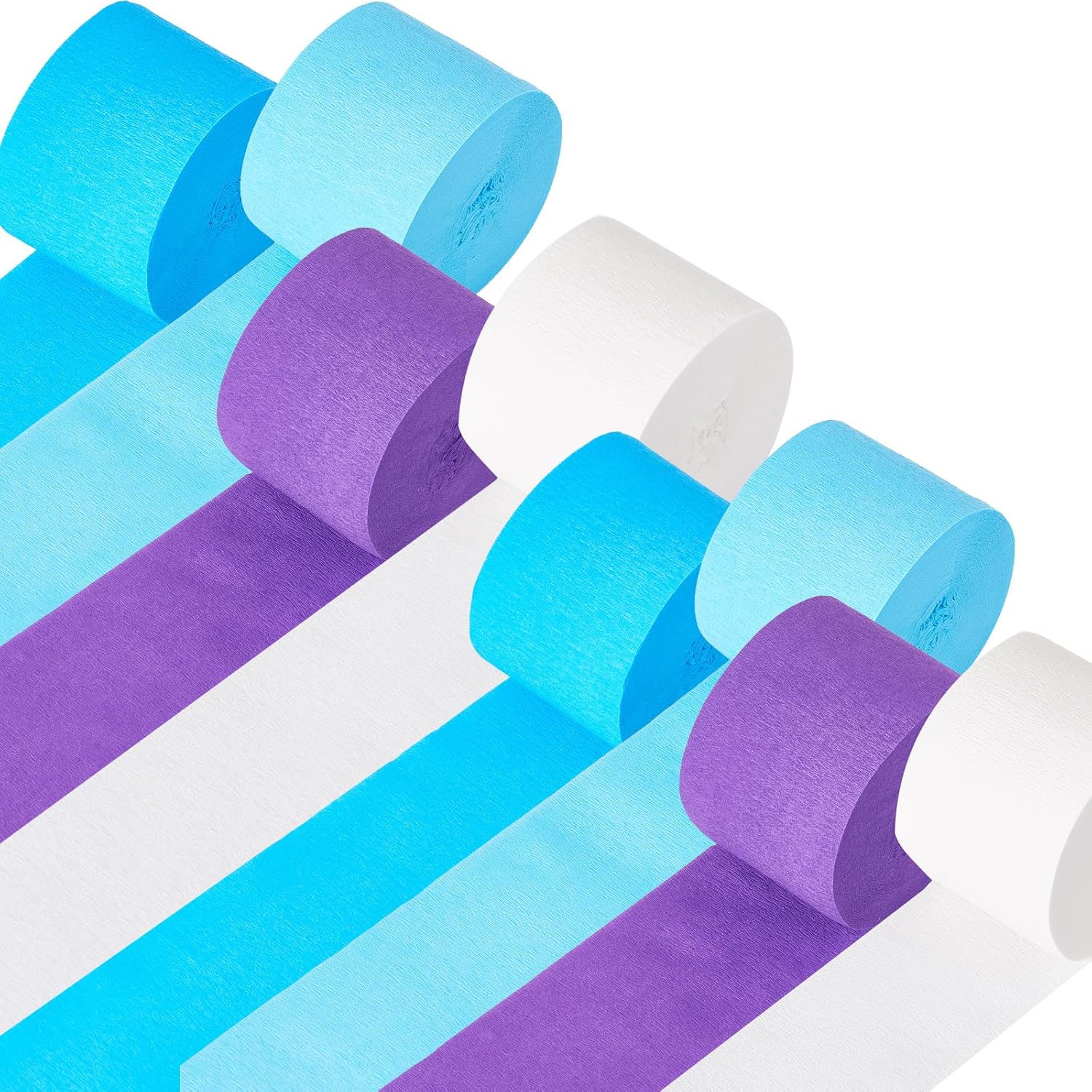 Frozen Birthday Party Decorations 8 Rolls Crepe Streamers