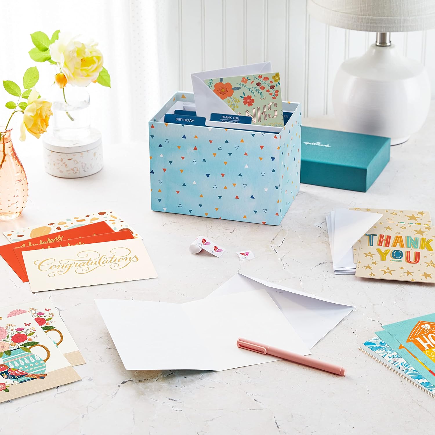 Hallmark Assorted Greeting Cards Boxed Set - 100 Cards