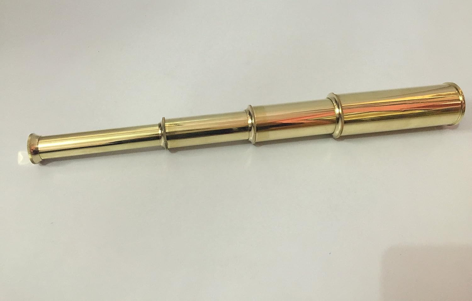 NauticalMart Vintage Solid Brass Telescope