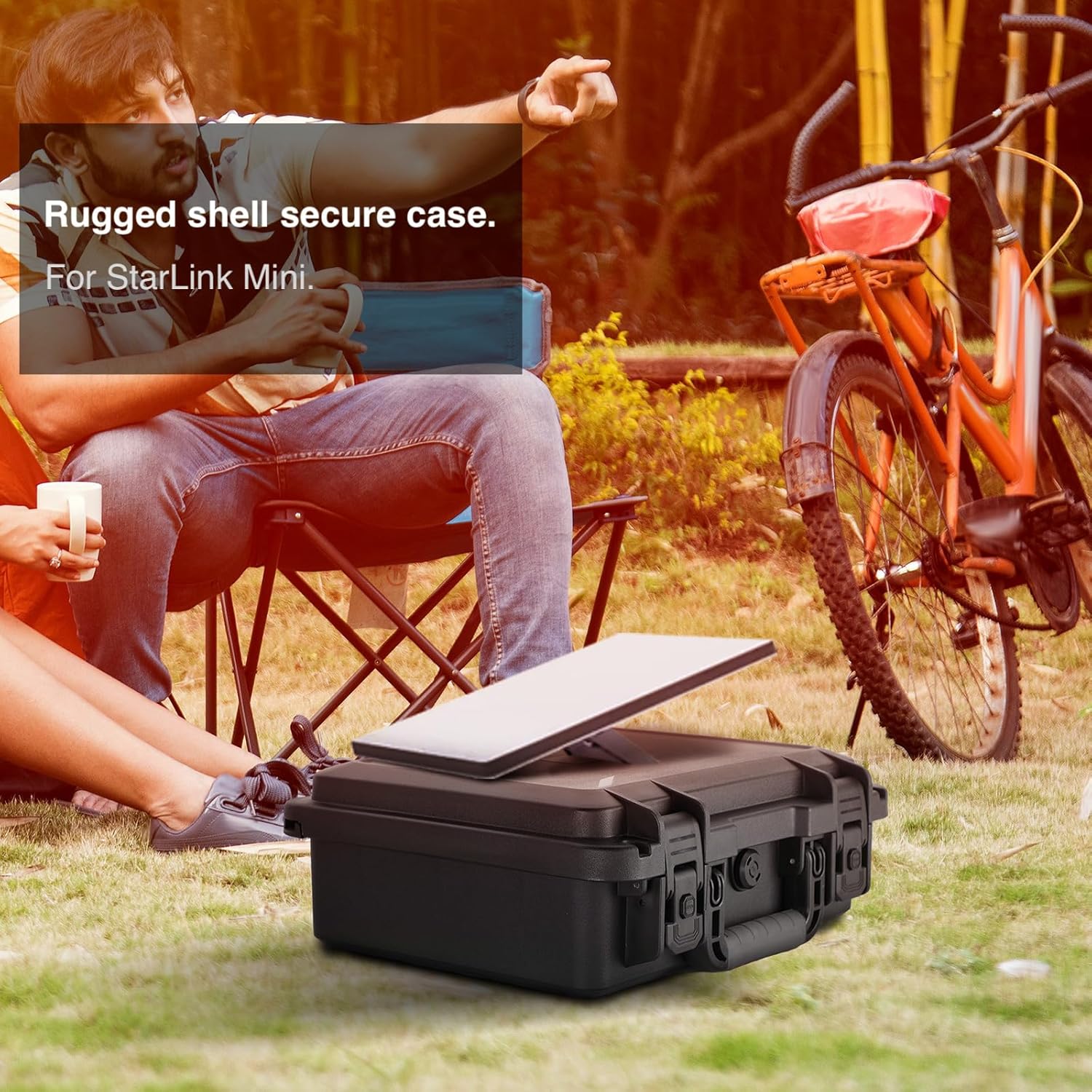 ZENACCE Waterproof Hard Case for Starlink Mini
