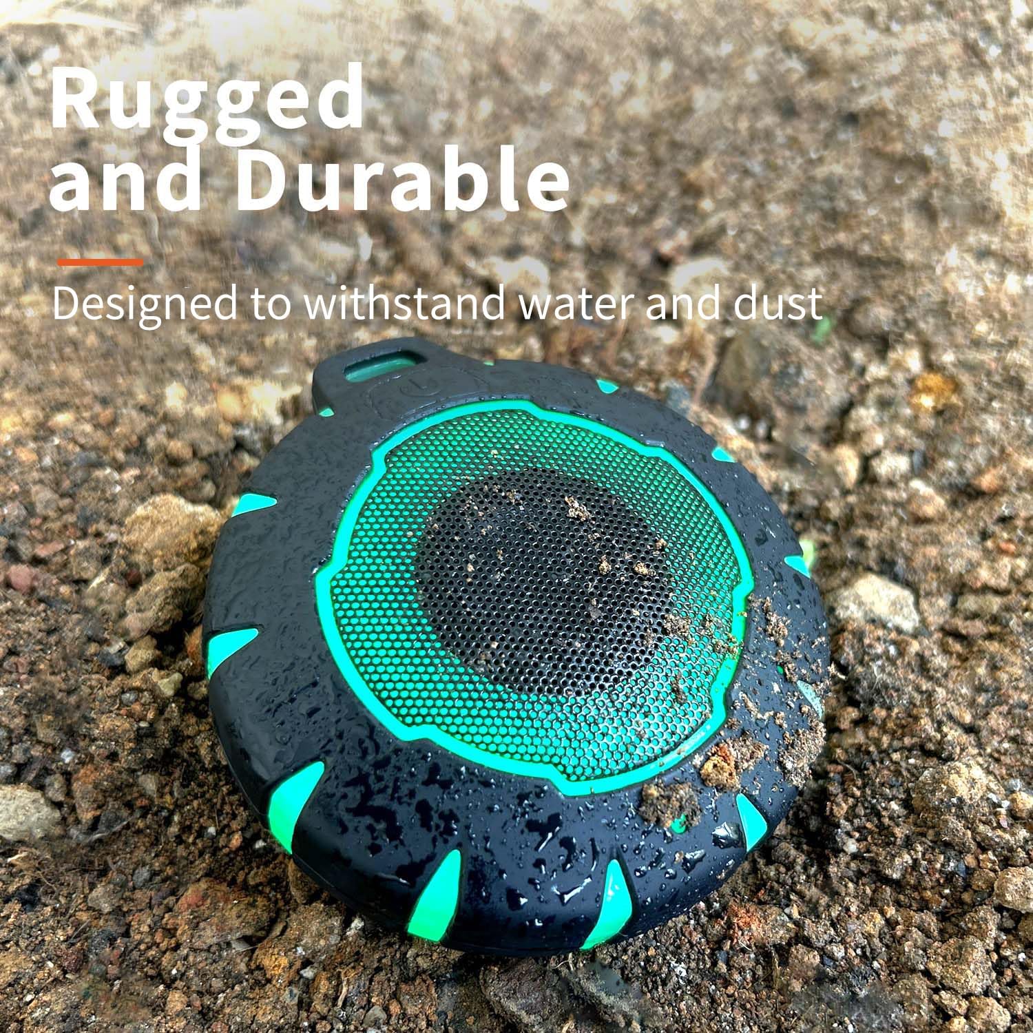 HEYSONG Waterproof Bluetooth Speaker