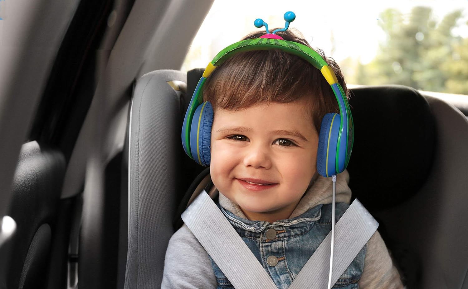 Cocomelon Toddler Headphones with Share Port for Kids