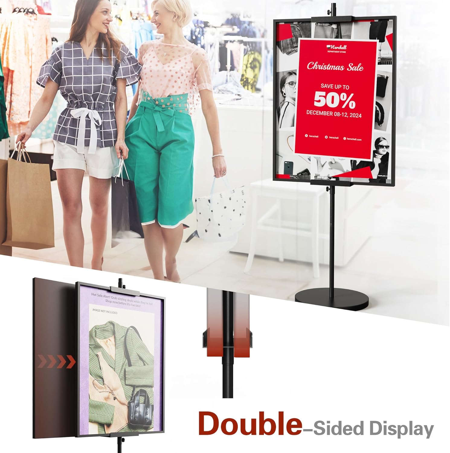 DTK Adjustable Art Easel Stand for Home and Events
