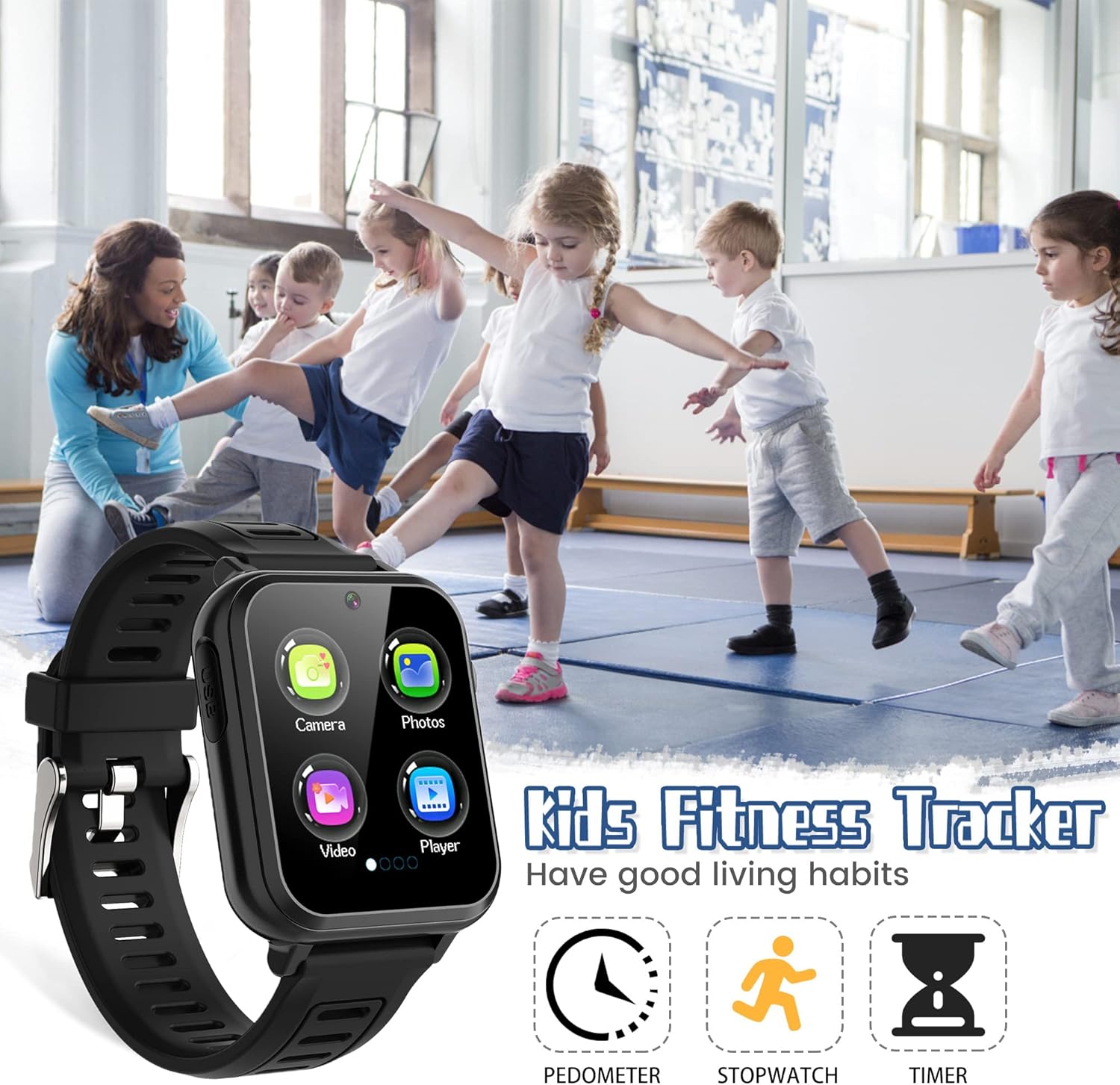 Kids Smart Watch with 24 HD Games and Camera