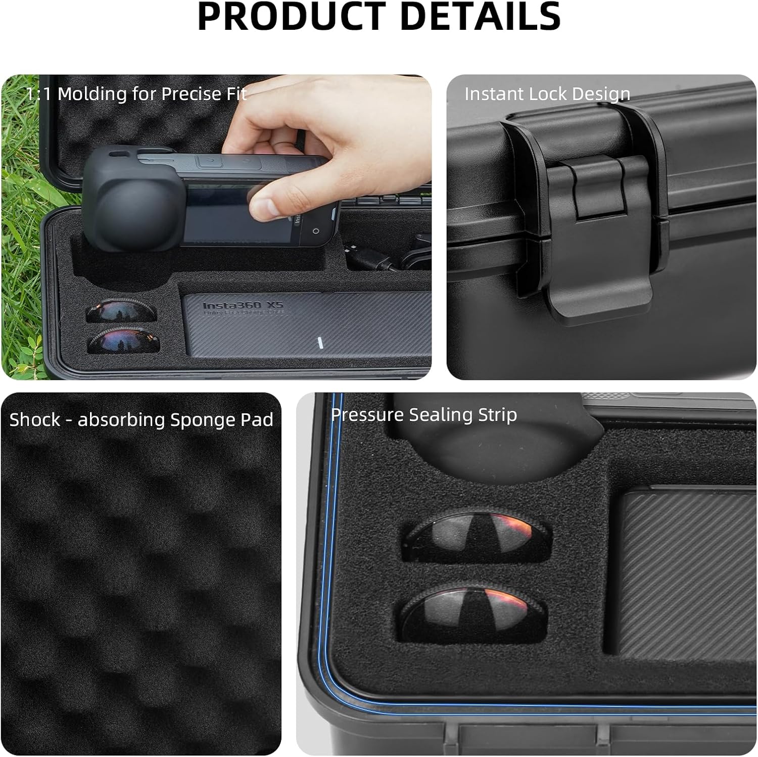 Flymile X5 Portable Waterproof Camera Case