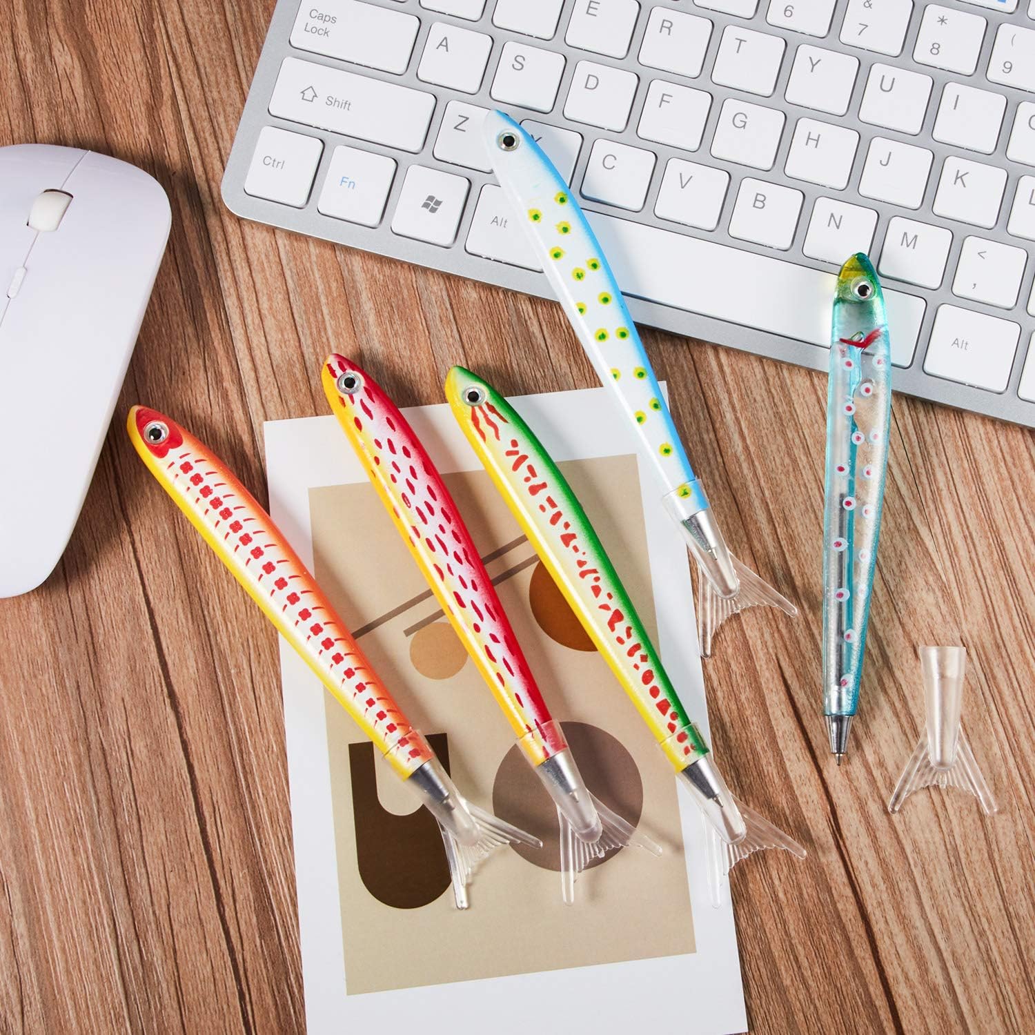 Outus Fish Shape Ballpoint Pens 12 Pack