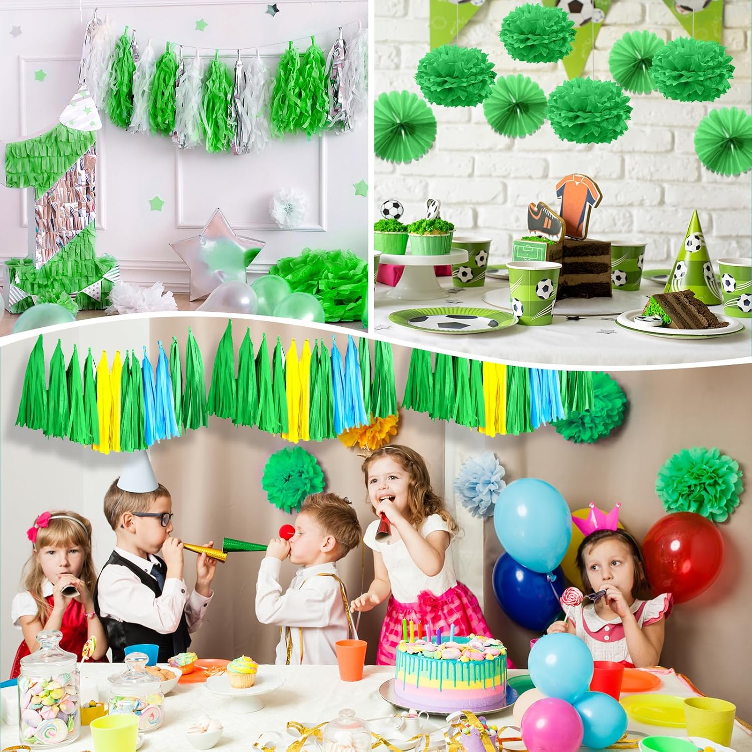 Naler 60 Sheets Green Tissue Paper for Gift Wrapping