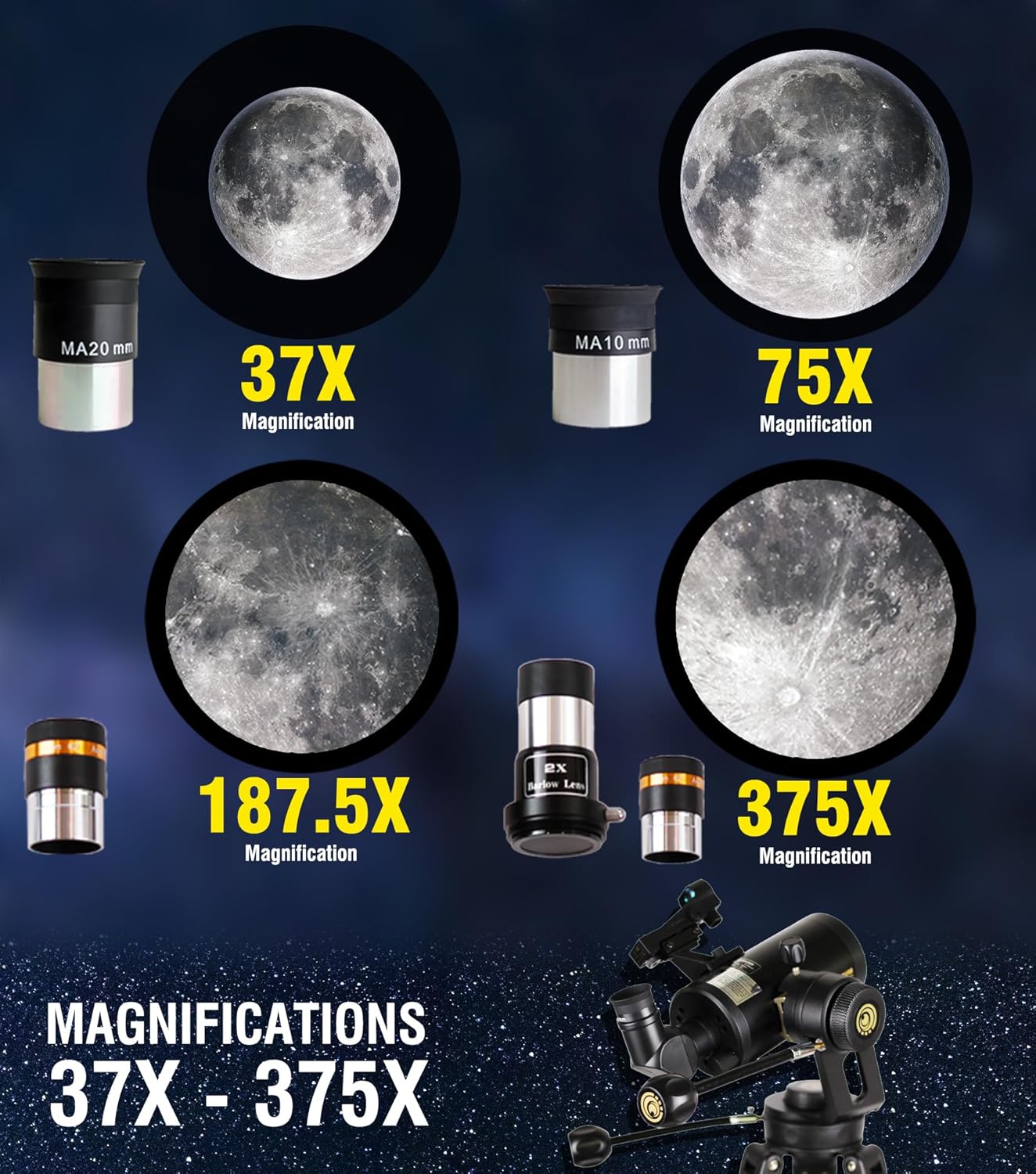 SpectrumOI TourStar Pro 70 AZ Maksutov Telescope