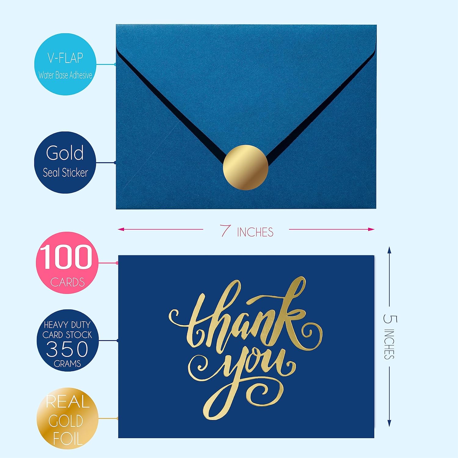 Janvale 100 All Occasion Cards Assortment Box