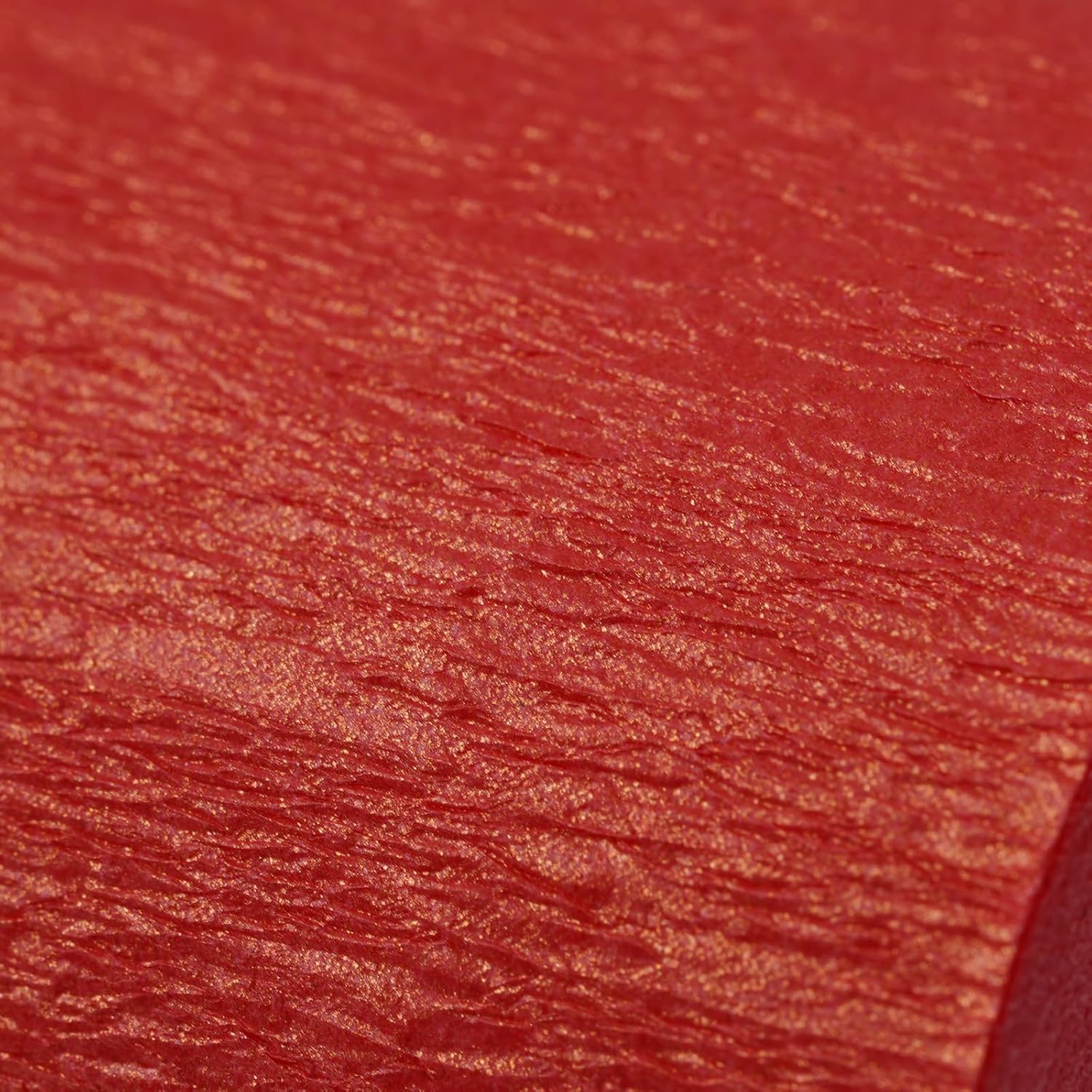PartyWoo Red Crepe Paper Streamers 6 Rolls 492 Feet Pack
