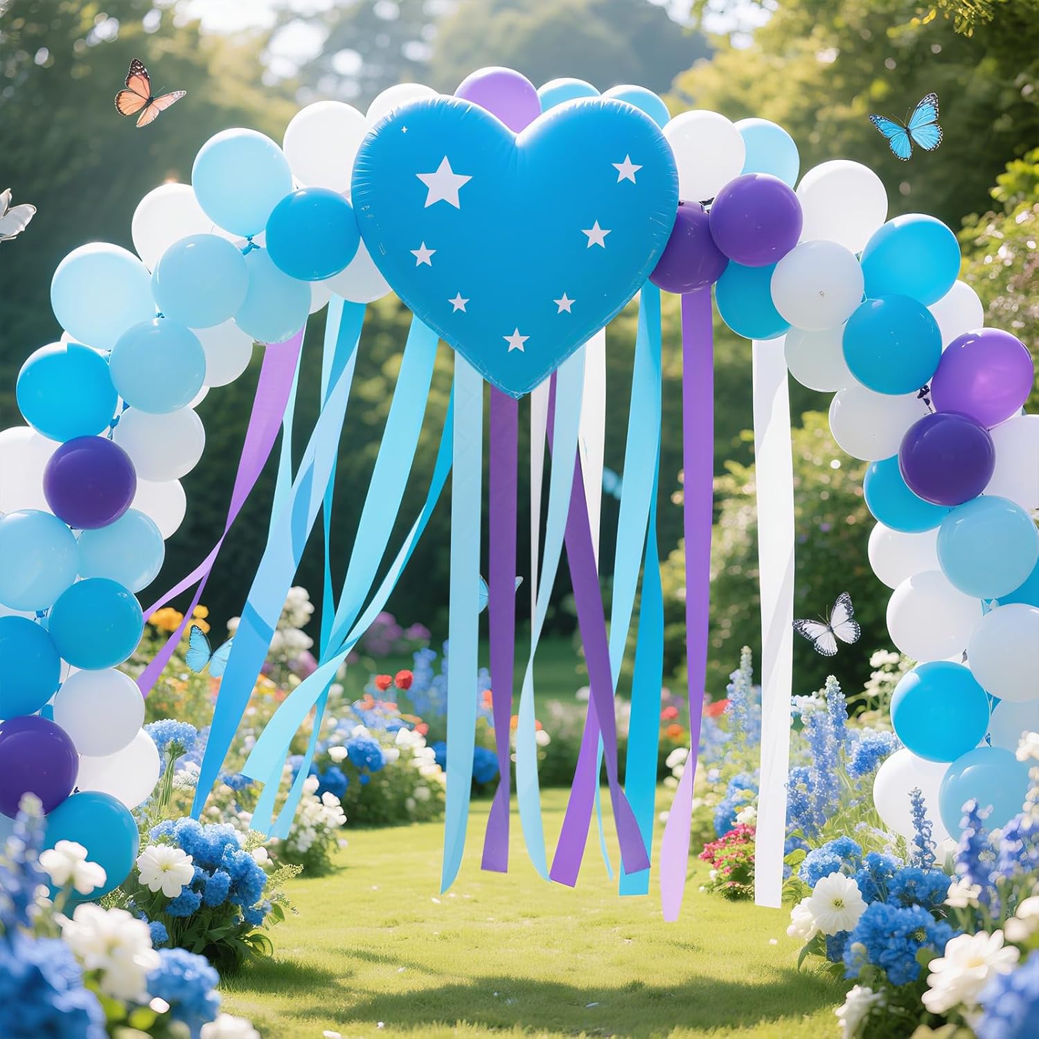 Frozen Birthday Party Decorations 8 Rolls Crepe Streamers