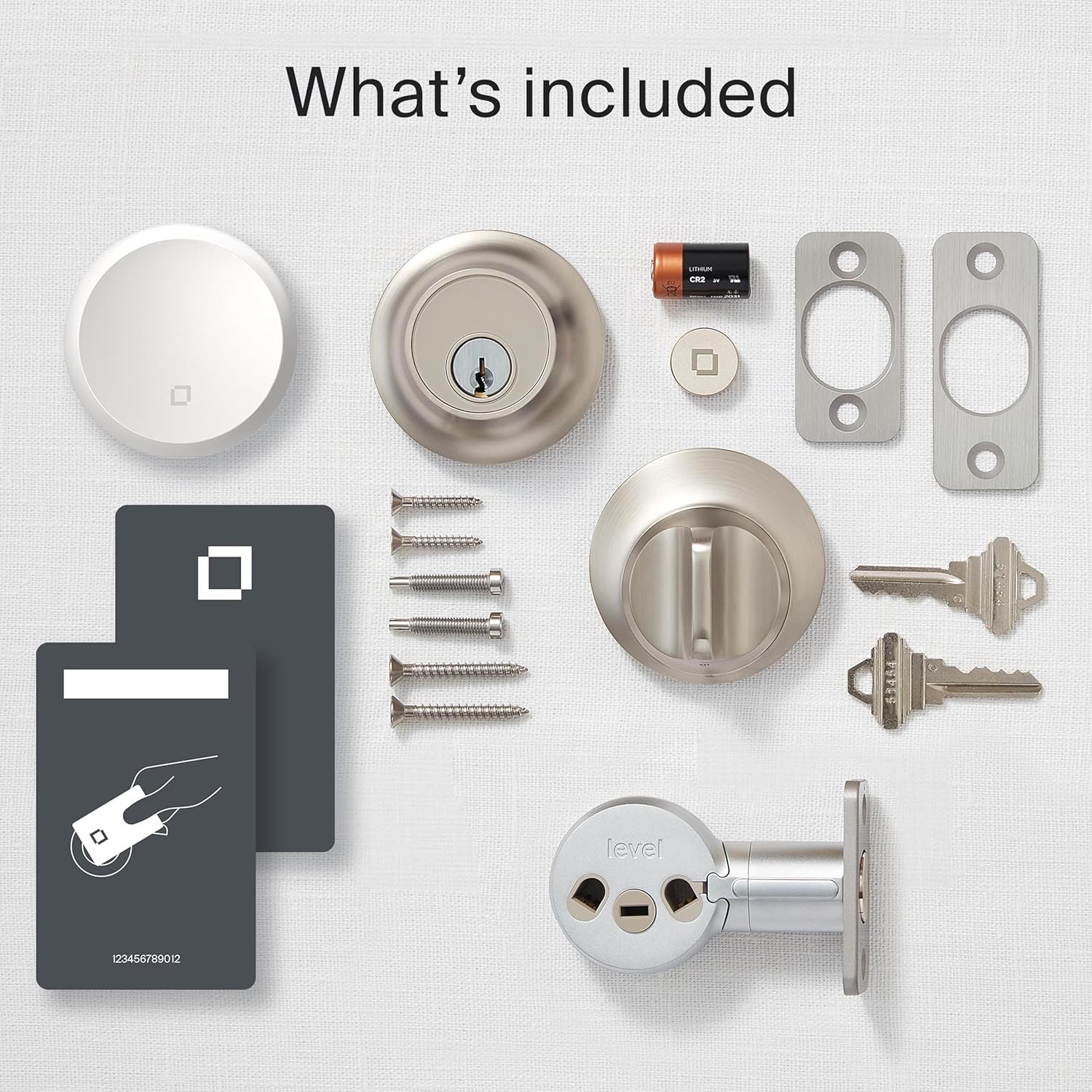 Level Lock Wi-Fi Smart Lock with Apple Home Keys